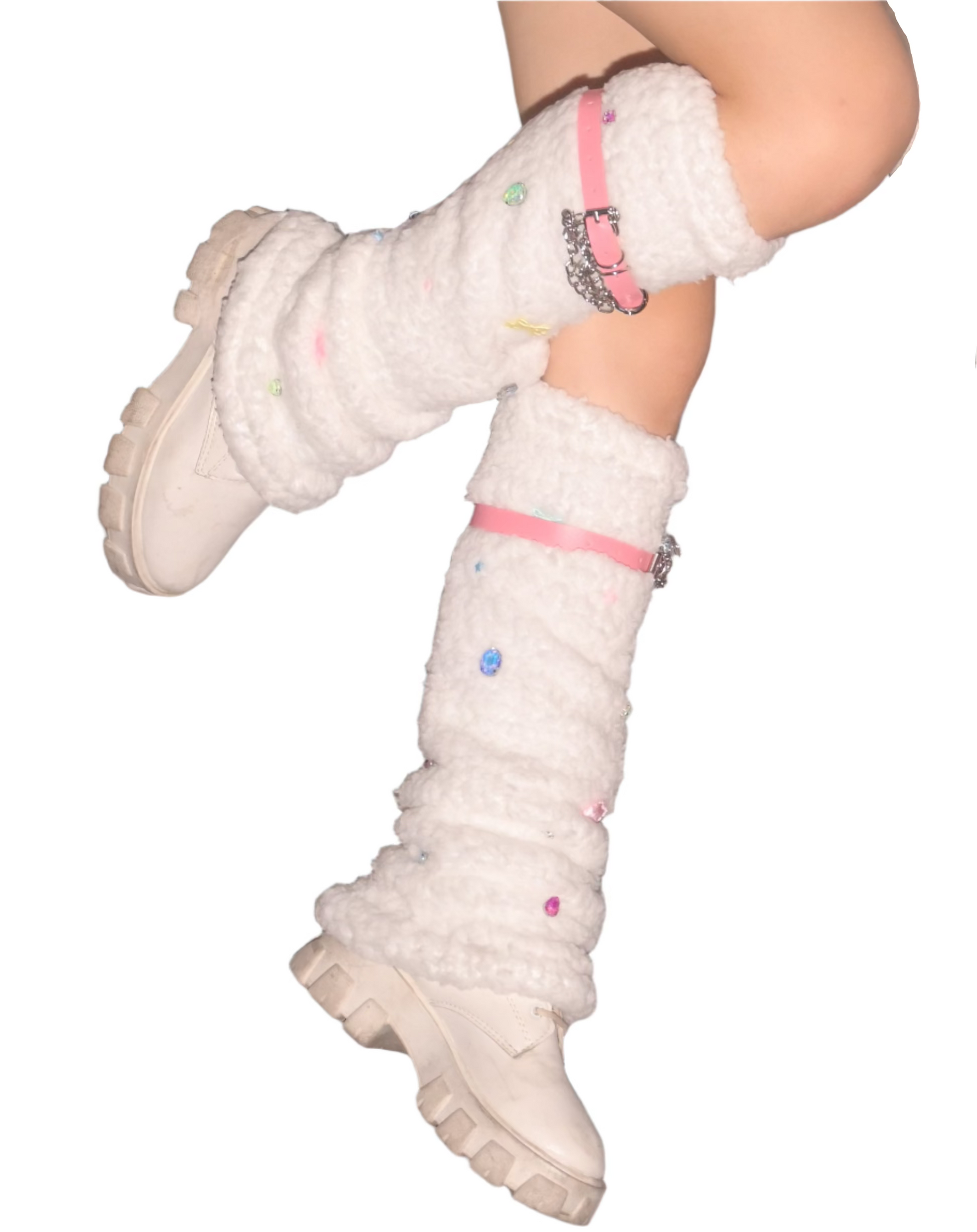 Pixel Party Furry Legwarmers - Outdoll