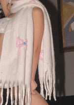 Pixel Party Embellished Pashmina - Outdoll