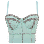 Wavefunction Embellished Tank Top - Outdoll