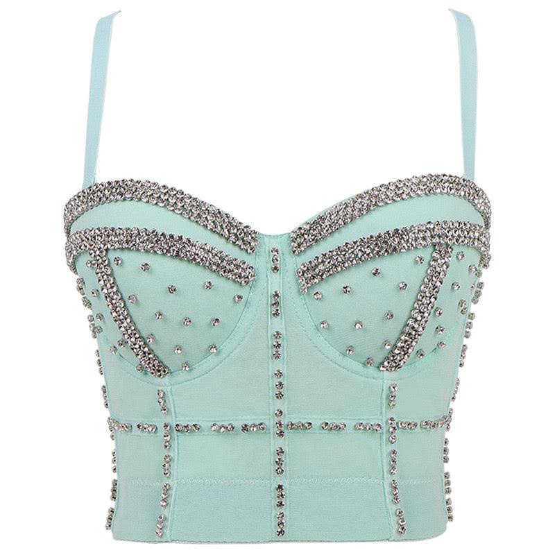 Wavefunction Embellished Tank Top - Outdoll