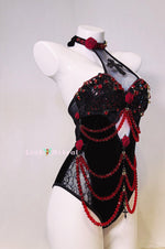 Candlelight “Saint-or-Sinned” onepiece with Decor - Outdoll