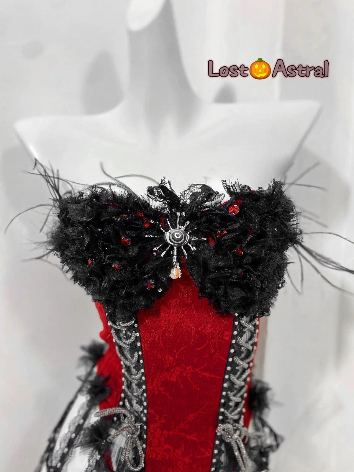 Tiger Eye Lace Up Corset - Outdoll
