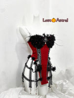 Tiger Eye Lace Up Corset - Outdoll