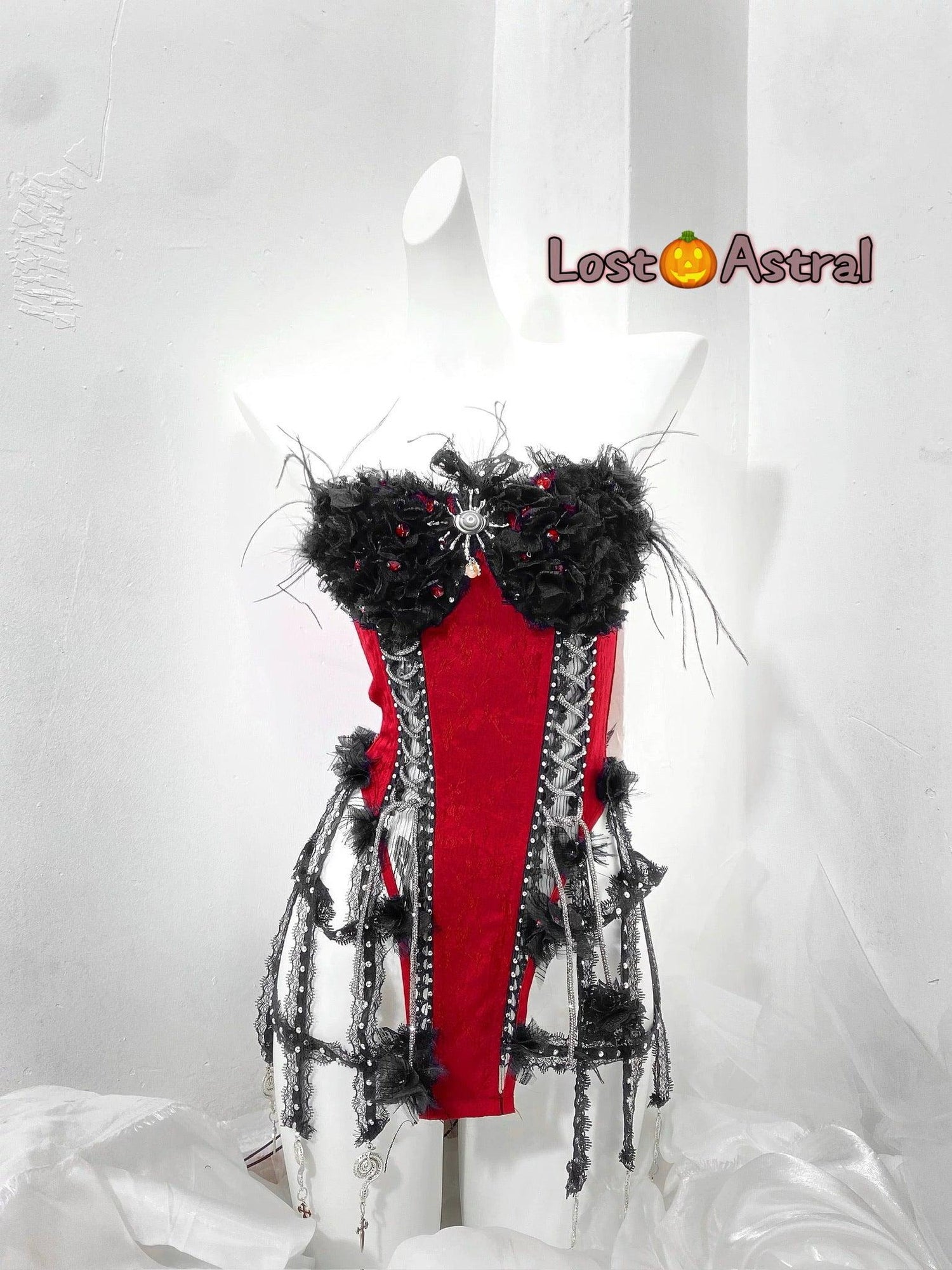 Tiger Eye Lace Up Corset - Outdoll
