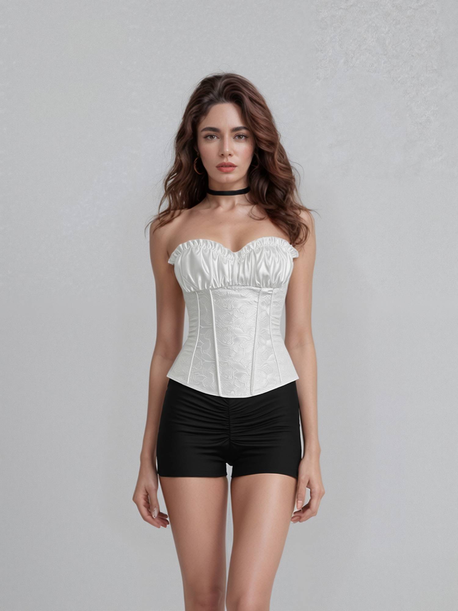 Golden Shower Satin Corset