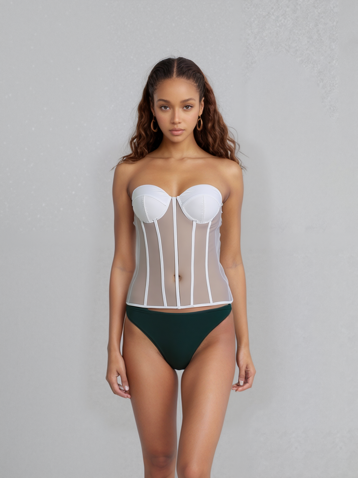 Eclare Mesh Corset-Outdoll