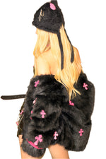 Rebel Rhythm Faux Fur Jacket - Outdoll