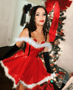 Santa Hat Christmas Nipple Cover Pasties - Outdoll